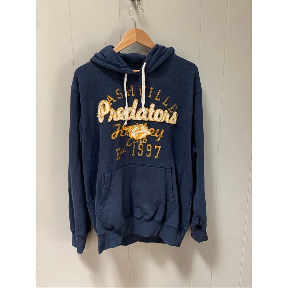 NHL GIII by Carl Banks Nashville Predators Hoodie Medium